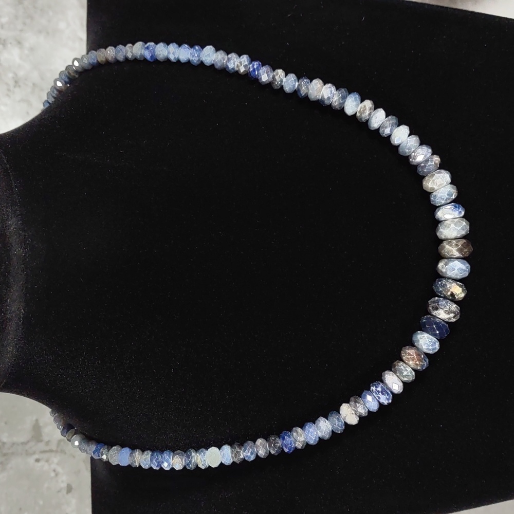 Jay King Faceted Mozambique Sapphire Necklace